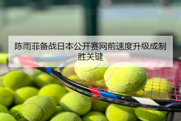 陈雨菲备战日本公开赛网前速度升级成制胜关键