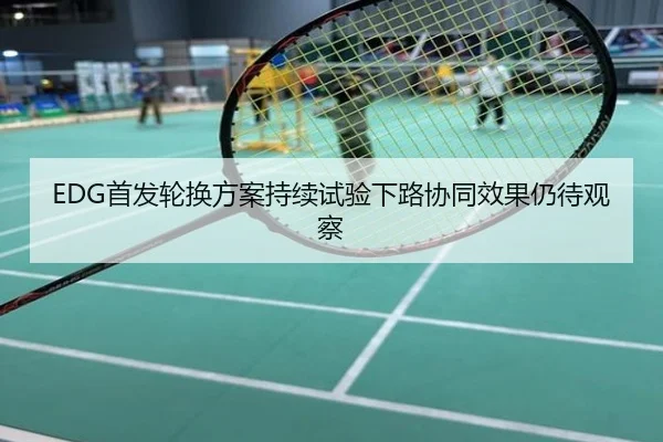 EDG首发轮换方案持续试验下路协同效果仍待观察
